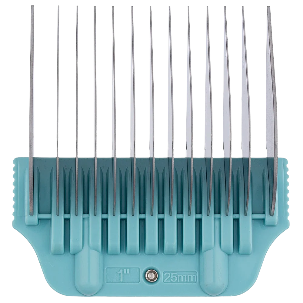 #E 1" Aqua Wide Attachment Comb 25 mm by Zolitta