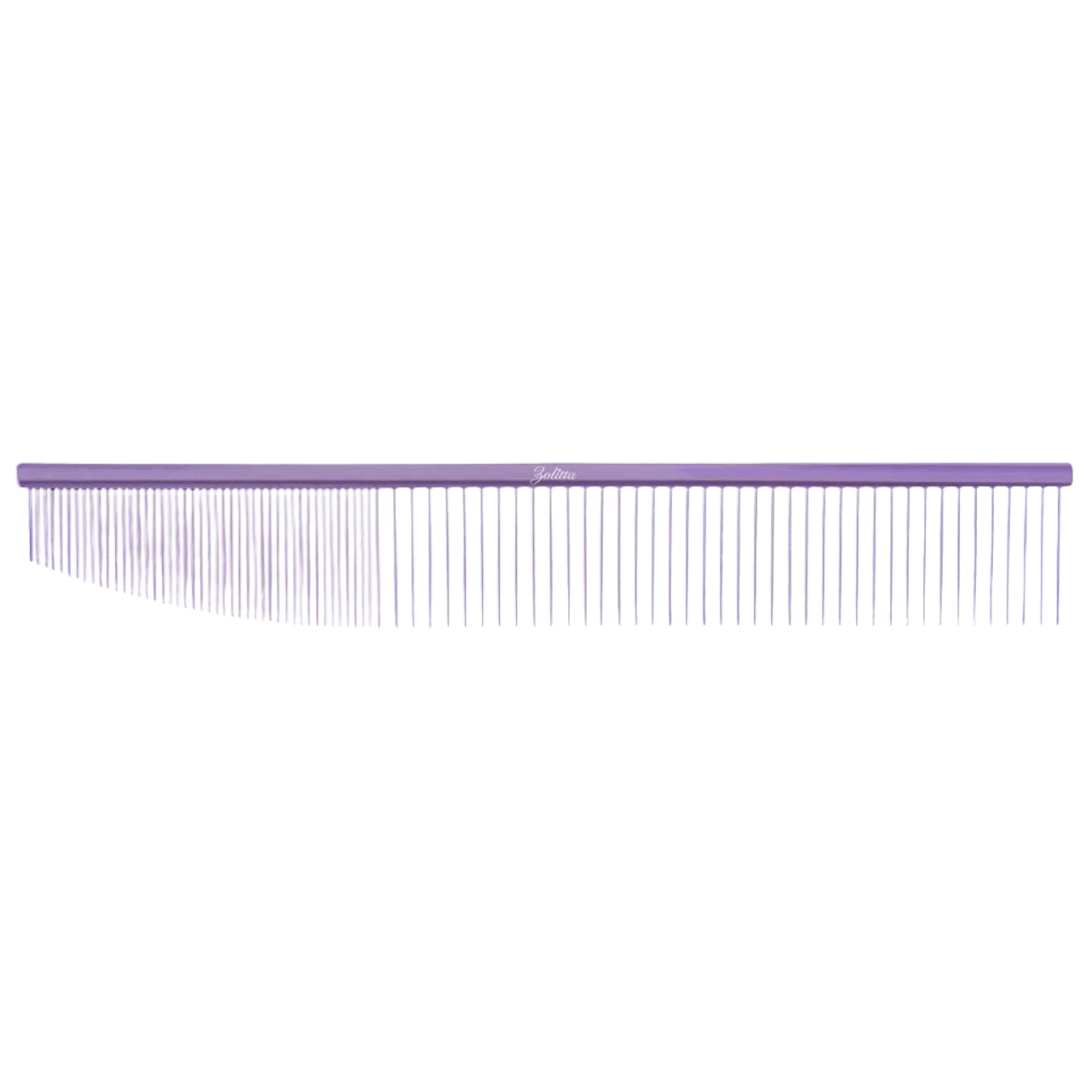 9.5'' Ellipse Comb Purple by Zolitta
