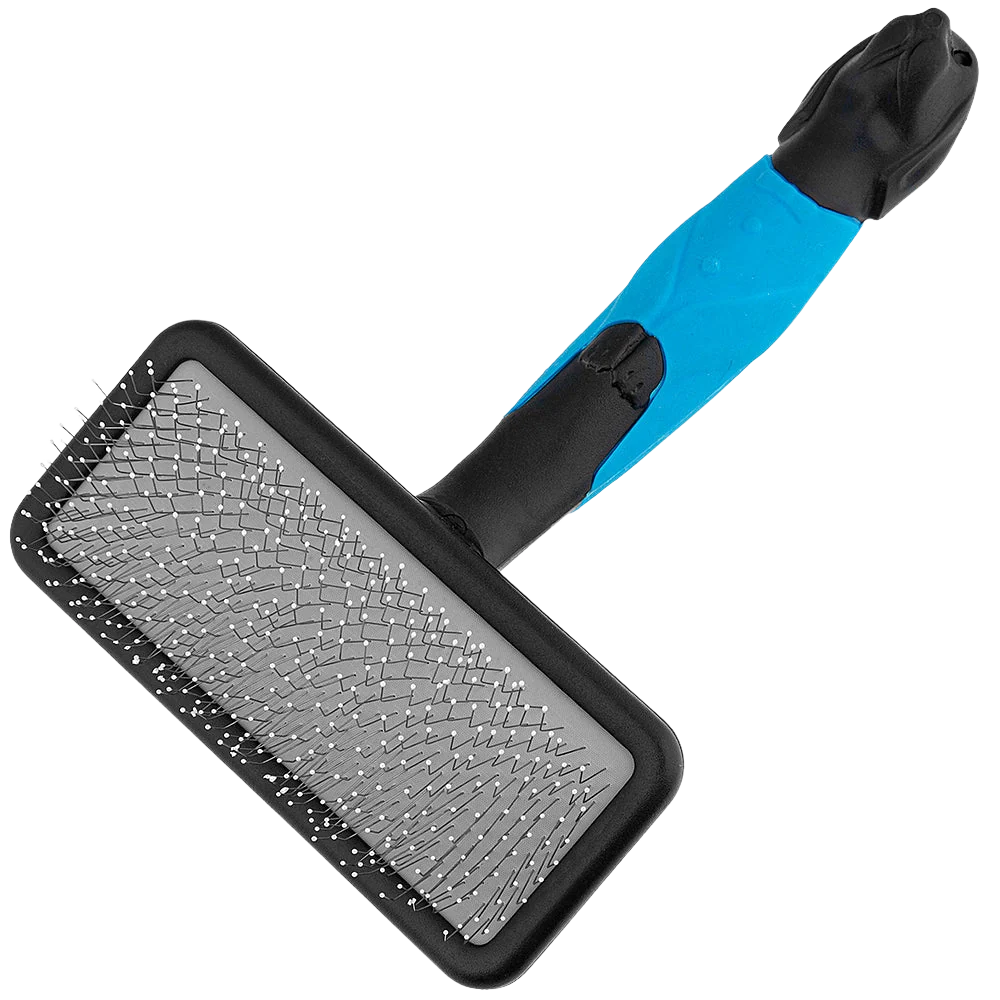 Mr. Slick Medium Slicker Brush with Protected Pins by Zolitta - Image 3
