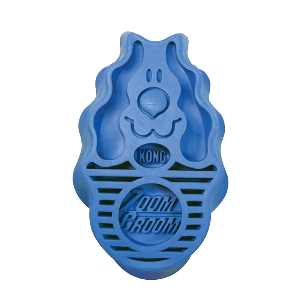 Small Bathing Brush for Puppies Blue by ZoomGroom
