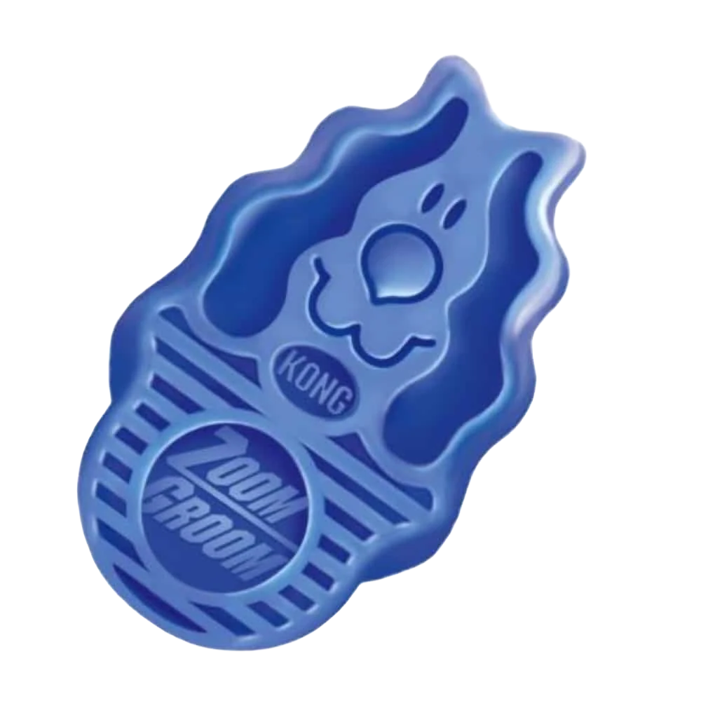 Small Bathing Brush for Puppies Blue by ZoomGroom - Image 2