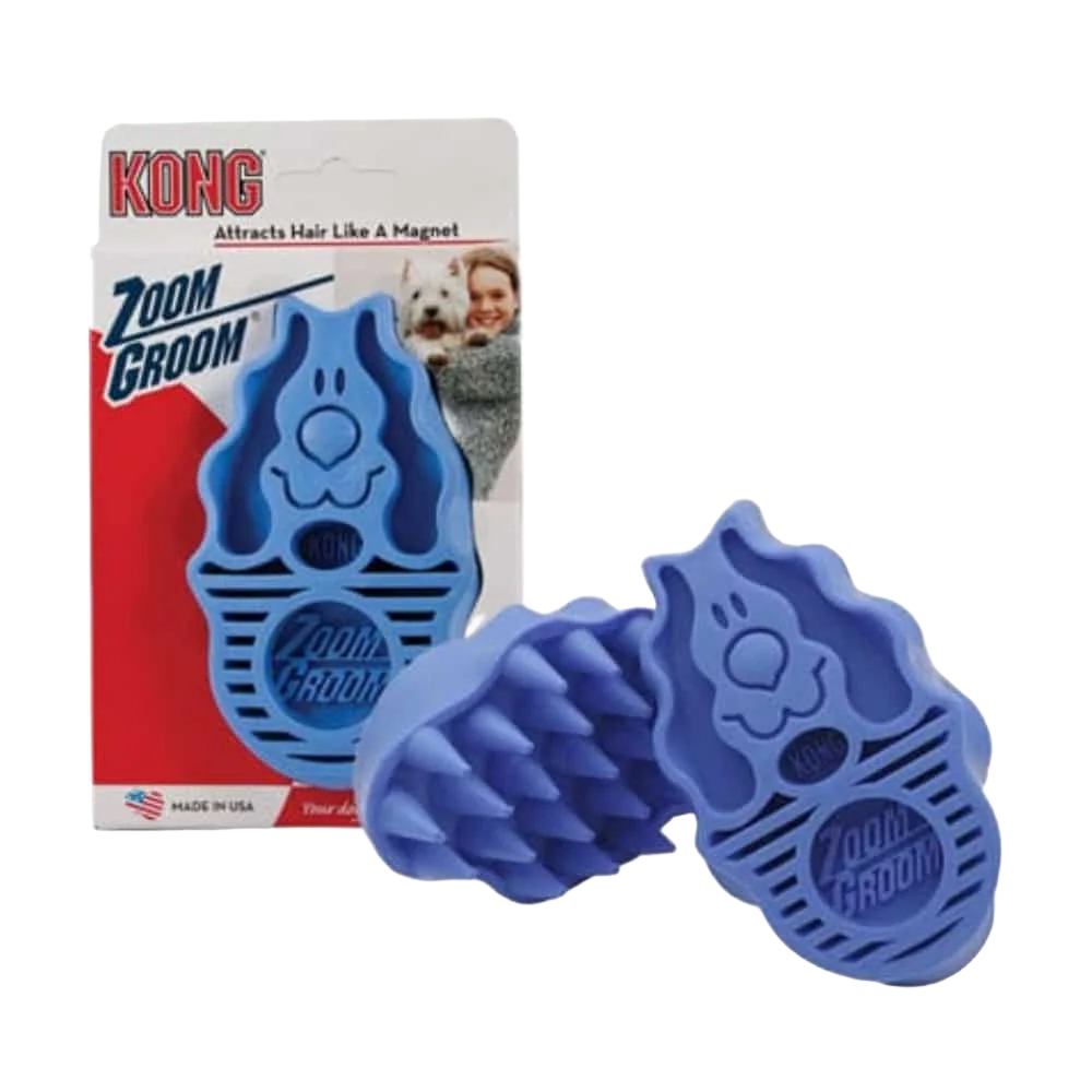 Small Bathing Brush for Puppies Blue by ZoomGroom - Image 4
